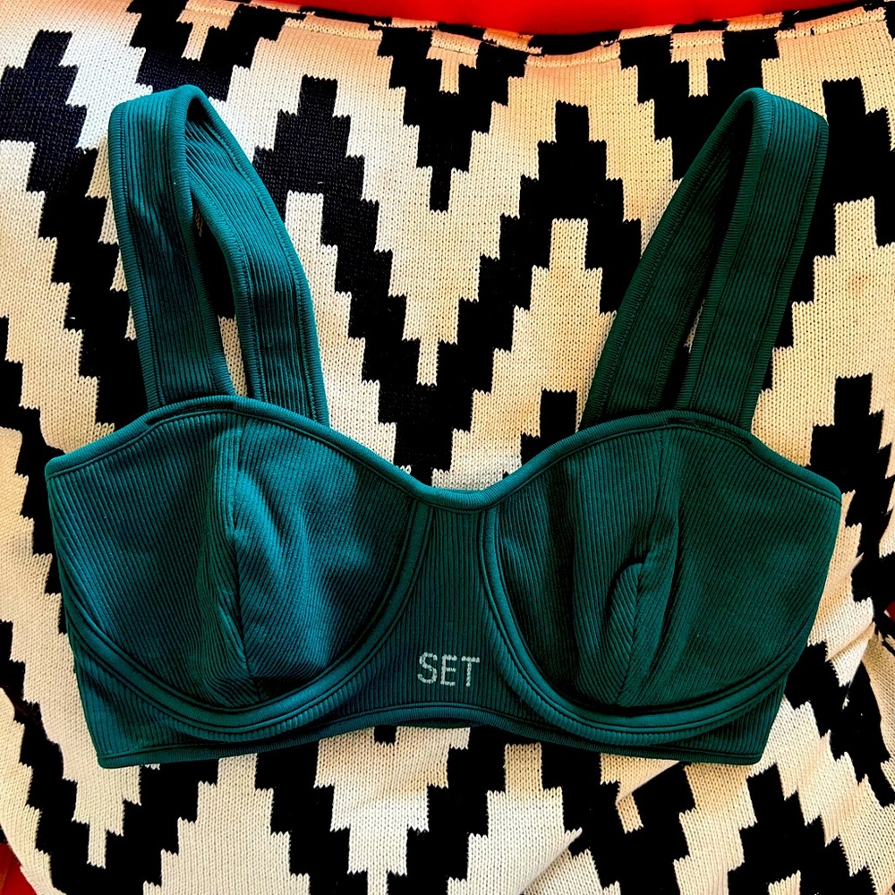 SET ACTIVE Sculptflex Contour Bra Mojito Small